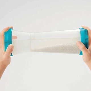 これは、便利！【未使用品】冷たい水やネイルも気にせず、振るだけ簡単！ふるふるお米洗い(。◕‿◕。) の画像
