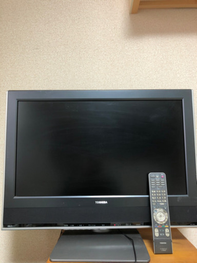 液晶テレビ　26サイズ　東芝　リモコン付き