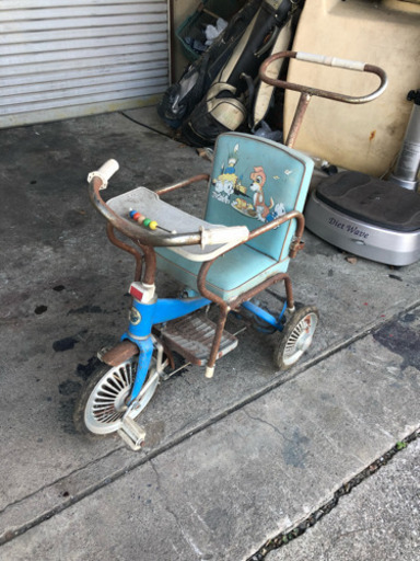 当時物 三輪車 レトロ