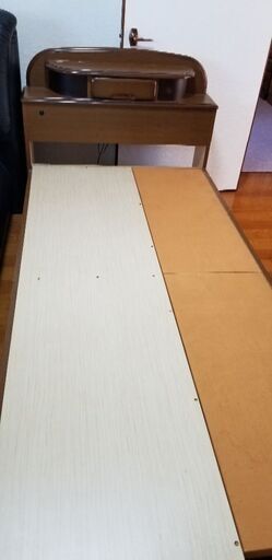 ベッド枠のみ(シングル)‼️ハンガーかけ