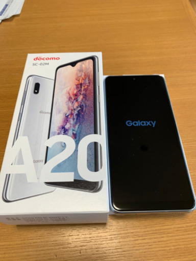 GALAXY A20 新品未使用　　ホワイト SIMフリー