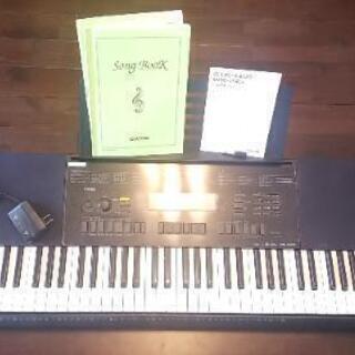 CASIO　76鍵盤　電子キーボードWK-245カロッツェリア スピーカー TS-V173S