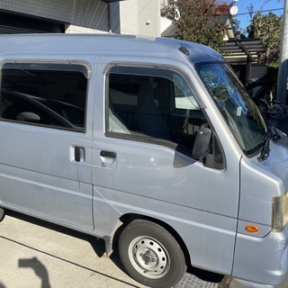 【売却済み】 宮古島 H14 サンバーバン 5MT 2WD TV...