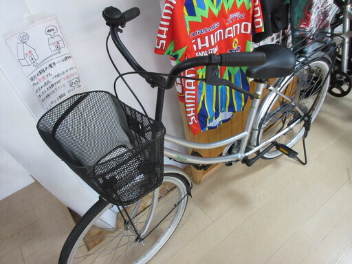 【エコプラス小倉南店】⑥ママチャリ 24インチ 一般車 ギアなし 中古車 スタッフ向井おすすめ !! 自転車 通勤 通学 チャリ スポーツ車 福岡 北九州 小倉 南 湯川 中古車
