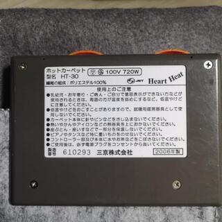 電気ホットカーペット 0円!!