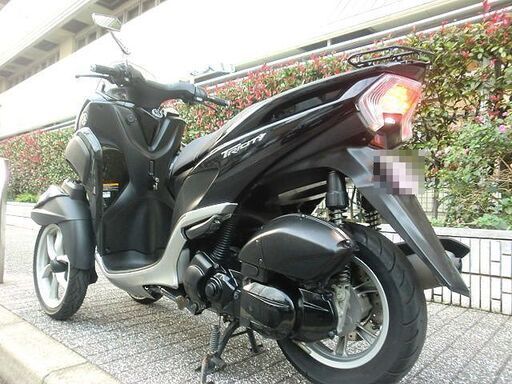 ★《普通免許仕様》ワイドトレッドABS付YAMAHAトリシティ125★黒★東京/大田区【下取OK】