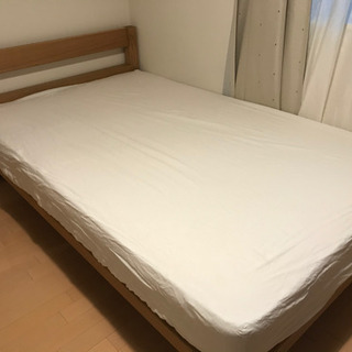 福岡市内配達無料 セミダブル ベッド マットレス セット値下げ