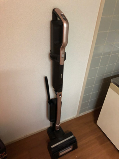 【17日まで】アイリスオーヤマ　掃除機　紙パック式スティッククリーナー 充電式 自走パワーブラシタイプ