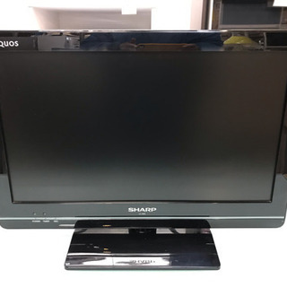 シャープ 液晶テレビ 19型 2011年製 中古