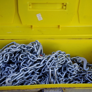 中古並品　軽量合金チェーンの画像