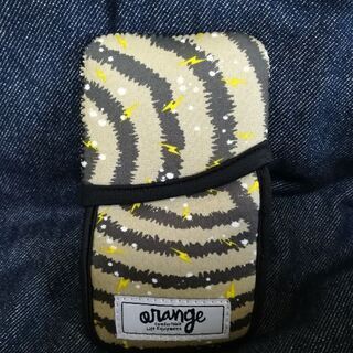 【未使用】orangeスマホケース2【スノーボード】の画像