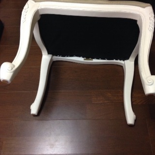 新品 猫足 姫系 椅子 スツール 玄関 リビング ダイニングチェア