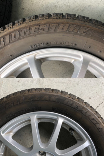155/65R14       冬タイヤアルミセット
