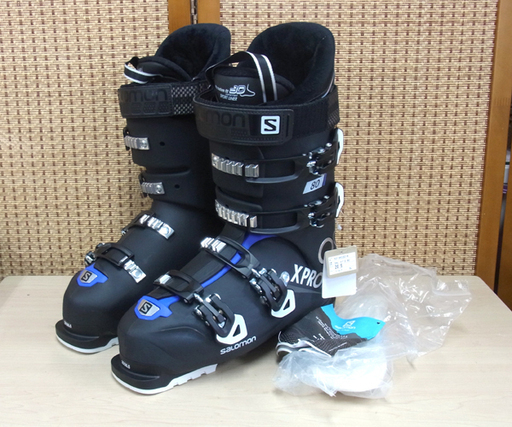 未使用 スキーブーツ スキー靴 26-26.5cm サロモン X PRO 80 (L405515) 18-19年モデル ブラック×ブルー