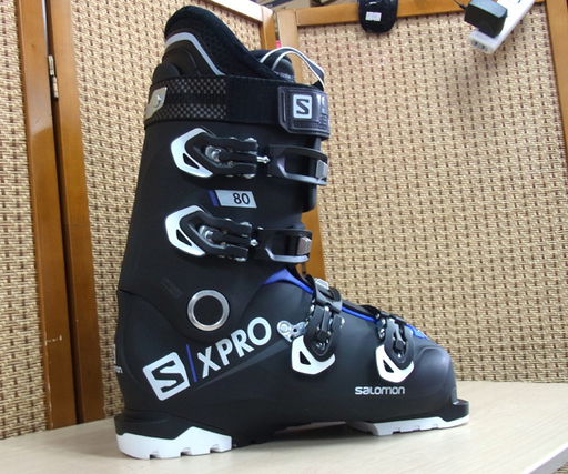  未使用 スキーブーツ スキー靴 26-26.5cm サロモン X PRO 80 (L405515) 18-19年モデル ブラック×ブ