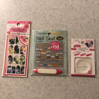 新品☆ネイルシール　3点セット