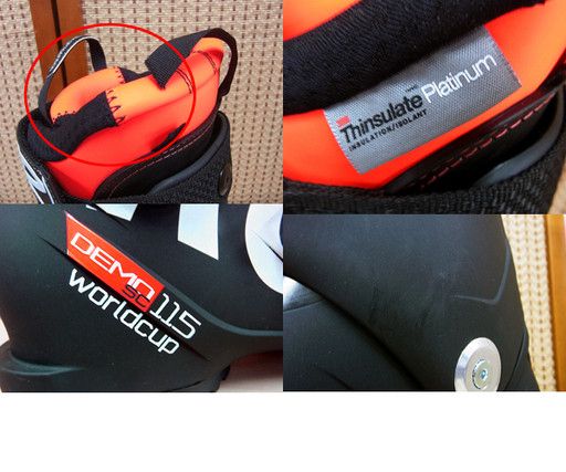 南12条店 未使用■25.5cm ROSSIGNOL ロシニョール RBF2600 DEMO 115 SC ショートカフ スキーブーツ デモシリーズ 16-17年モデル