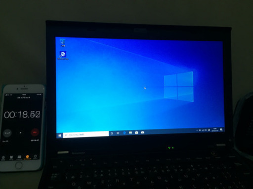 【特別価格】Windows10Pro Core i5 SSD lenovoミニノートパソコンX230