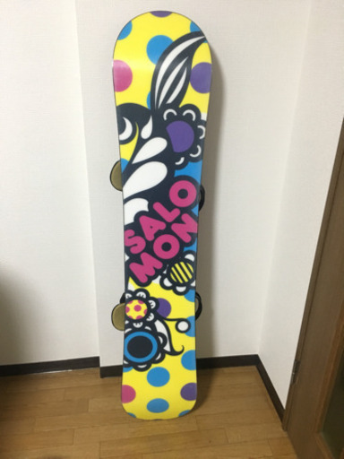 スノーボード SALOMON140cm オールインワンケース付き