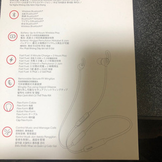 MLYE2PA BeatsXイヤホンの画像
