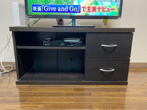 テレビ台 ダークブラウン