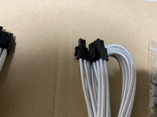 新品未使用　PC電源延長ケーブル　50cm 欠品あり