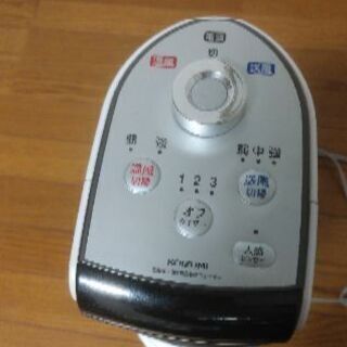 タイマー付きファンヒーターの画像