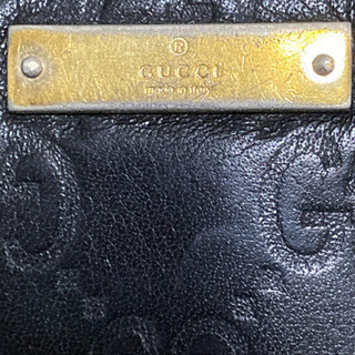 GUCCI ブラック長財布の画像