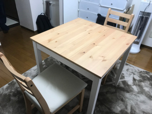 IKEA ダイニングテーブル、椅子セット