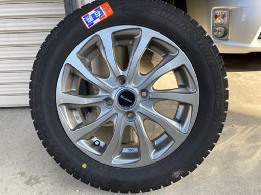 軽四スタッドレス　アルミセット155/65R14