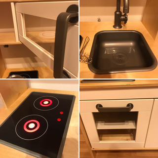IKEA ミニキッチン DUKTIG イケア おままごとキッチン...