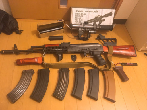 【総額12万超】LCT AK-74 外装 変態カスタム Zenit