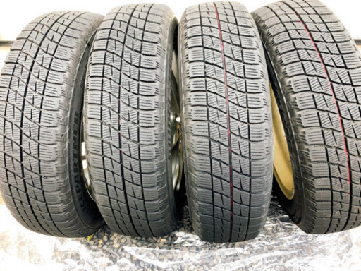 スタッドレスタイヤ、ホイールセット！155/65R14 タント