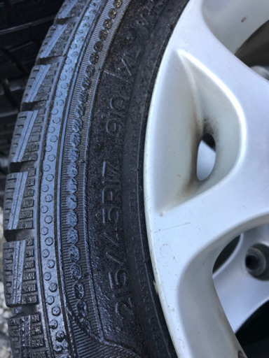 215/45/17. MAZDA 用アルミホイール付きスタッドレスタイヤ★取り付け無料★