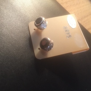 シルバー925   オニキス  ピアス
