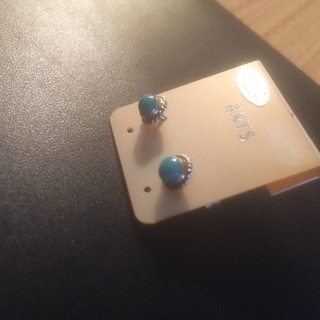 インディアンジュエリー ターコイズ ピアス