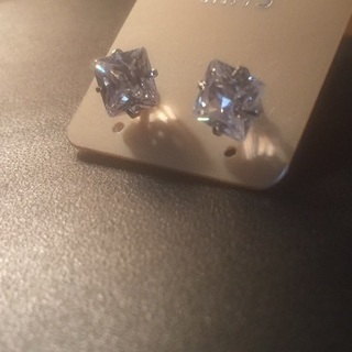 ジルコニア スクエアタイプ ピアス