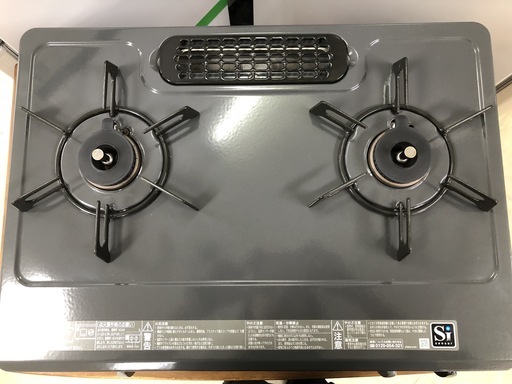 【リサイクルショップどりーむ荒田店】5127　Rinnai　リンナイ　ガスコンロ　2017年製　KGM33NDGL　都市ガス用【3ヶ月保証付き】