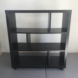 ニトリ製収納家具　間仕切りに使用もOK　キャスター付き の画像