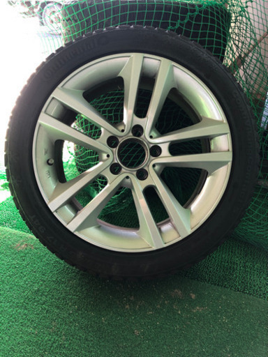 『値下げ‼︎』 コンチネンタル　スノータイヤ　ホイル付き　225/45R17 94T