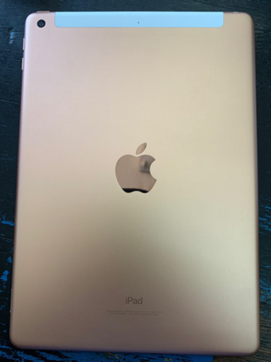 【美品】iPad 第6世代 32gb ローズゴールド au ◯判定