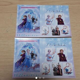 アナ雪2限定シール&ポケットティッシュ2P