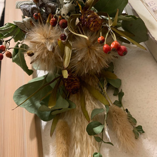 ドライフラワー 花束 壁飾り ボタニカル ブルックリン ナチュラル クリスマスの画像
