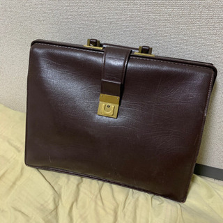 メーカー不明、革ビジネスバックと、旅行バック