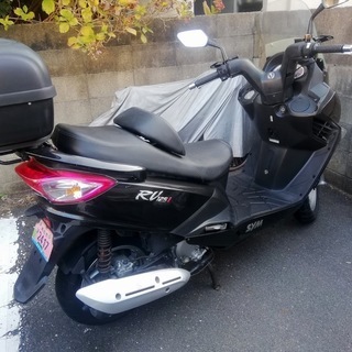 SIM  RV125 　リアBOX  自賠責付き