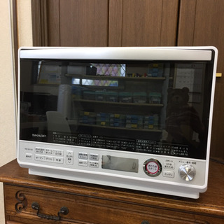 SHARP】過熱水蒸気オーブンレンジ 31L RE-SS10D-W2017年製