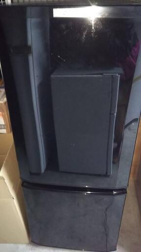 ２ドア冷蔵庫　三菱　２０１７年製　美品