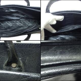 AA077 Marghi マルギ ビジネスバッグ 書類鞄 レザー 2WAYの画像