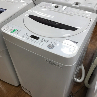1年間保証付き！2018年製！SHARP（シャープ）全自動洗濯機　ES-GA4B