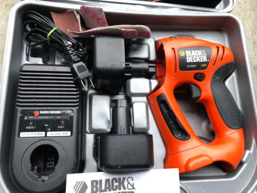 ブラックアンドデッカー　12ボルト充電式マルチツール　工具